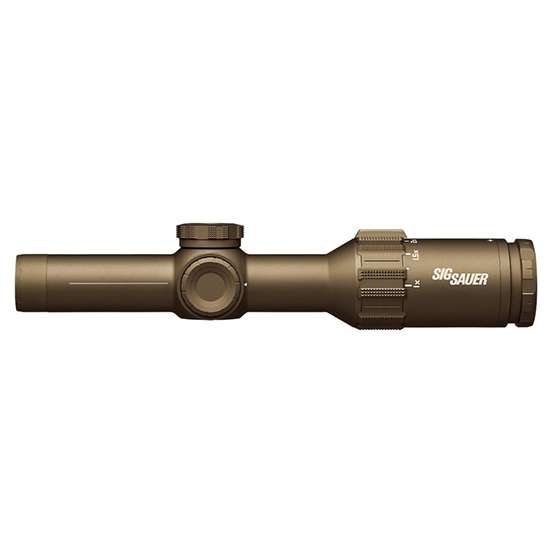 Sig Sauer Tango6T 1-6x24mm Rifle Scope FL-6 Hellfire Reticle 30mm Tube FDE