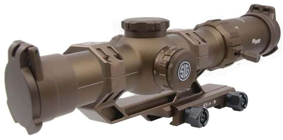 Sig Sauer Tango-MSR 1-10x26 Rifle Scope FFP with Mount FDE