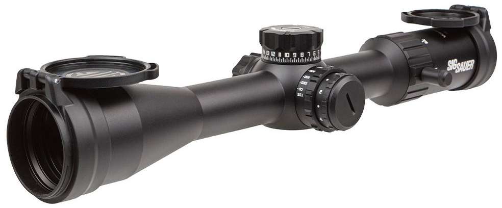 Sig Sauer Whiskey4 4-16x44mm Rifle Scope FFP MOA Hunter Reticle Black