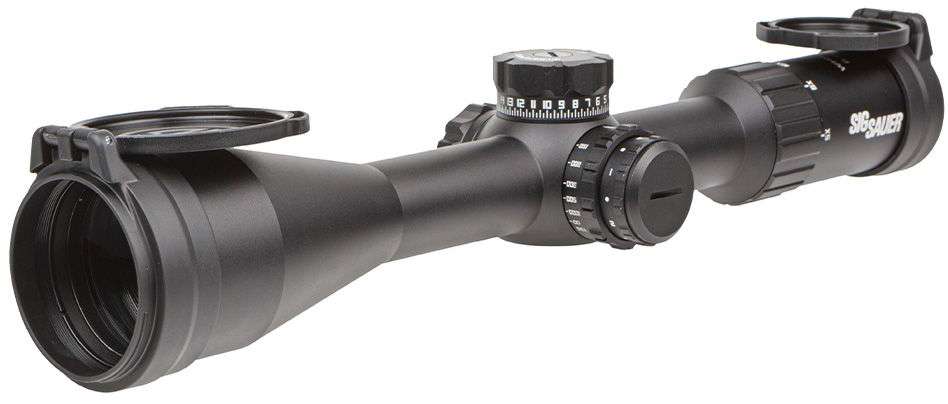 Sig Sauer Whiskey 4 5-20x50mm Rifle Scope FFP Hunter 2.0 Reticle Black