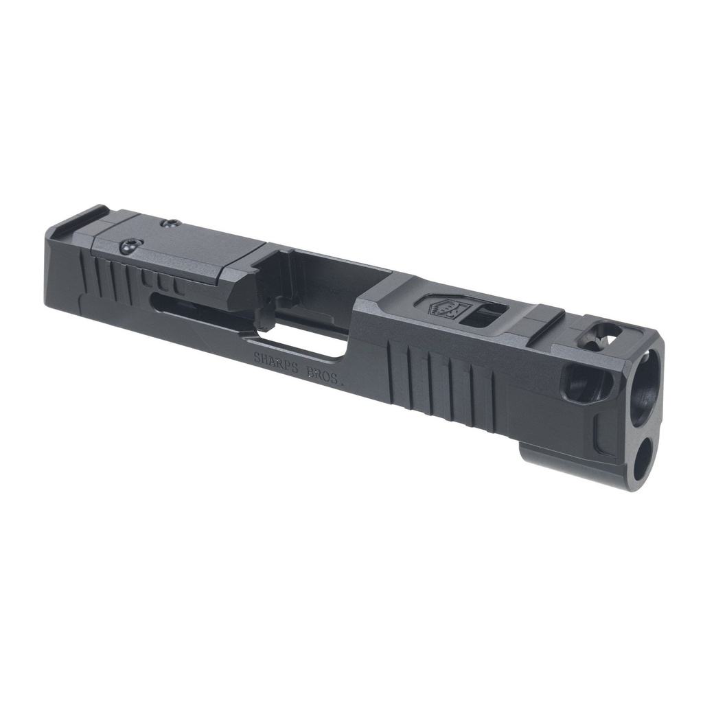 Sharps Bros Sig P365XL Improved Slide Integrated Compensator RMSc Black