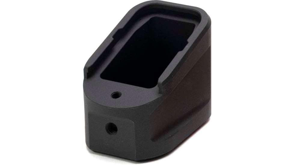 Strike Aluminum Extended Mag Plate GLOCK G17 9mm/ G22 .40 cal Black