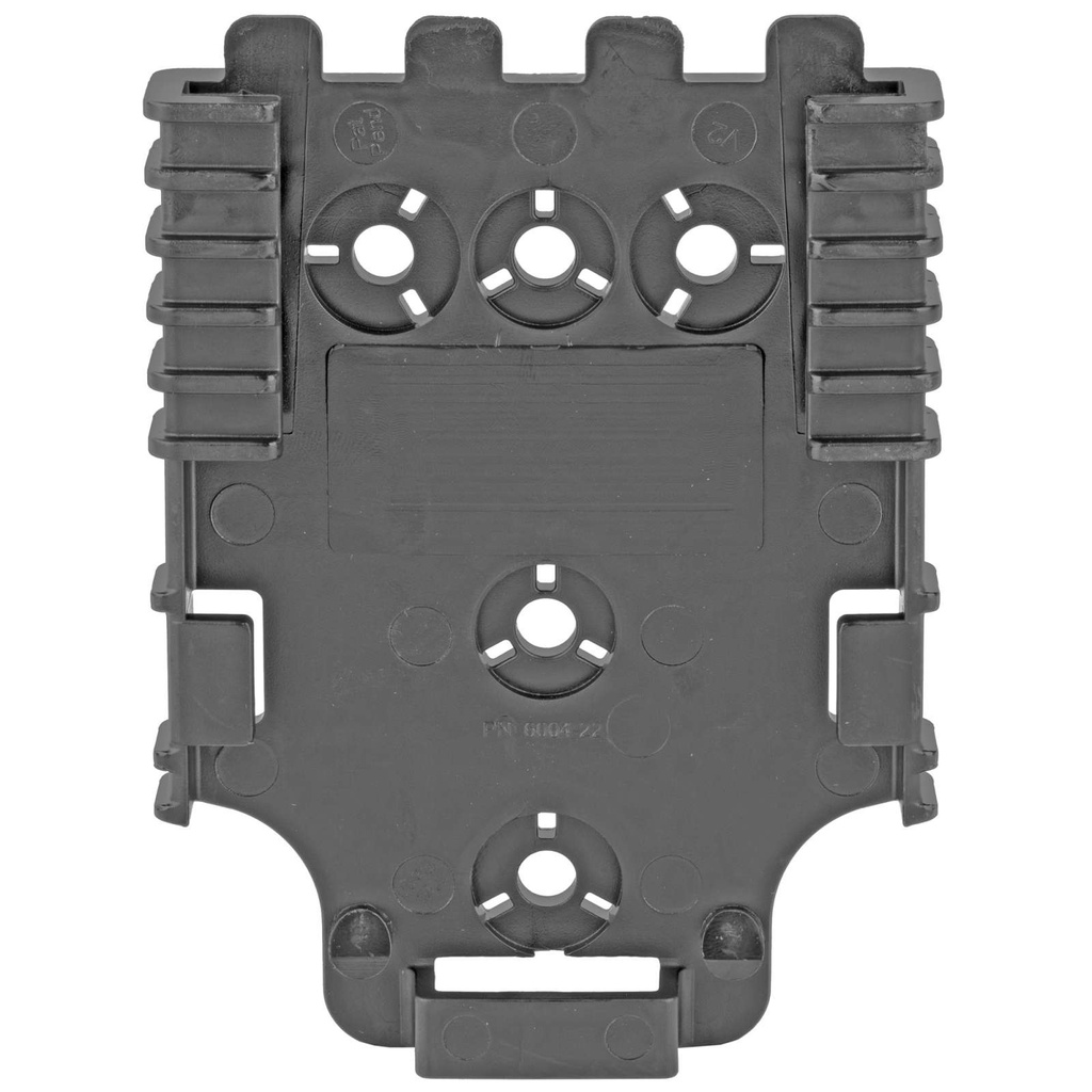 Safariland Model 6004-22L Receiver Plate Dual Single Kit, Black