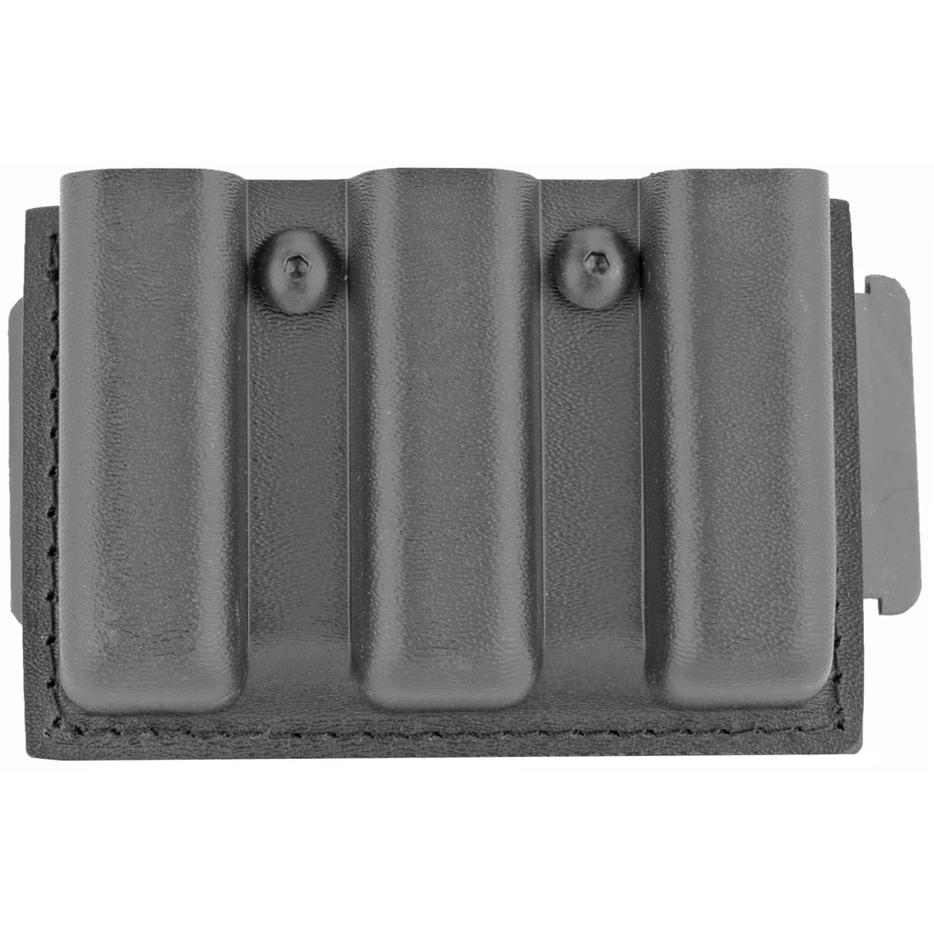 Safariland 775 Glock 17 Open Top Triple Magazine Pouch Hardshell STX, Black