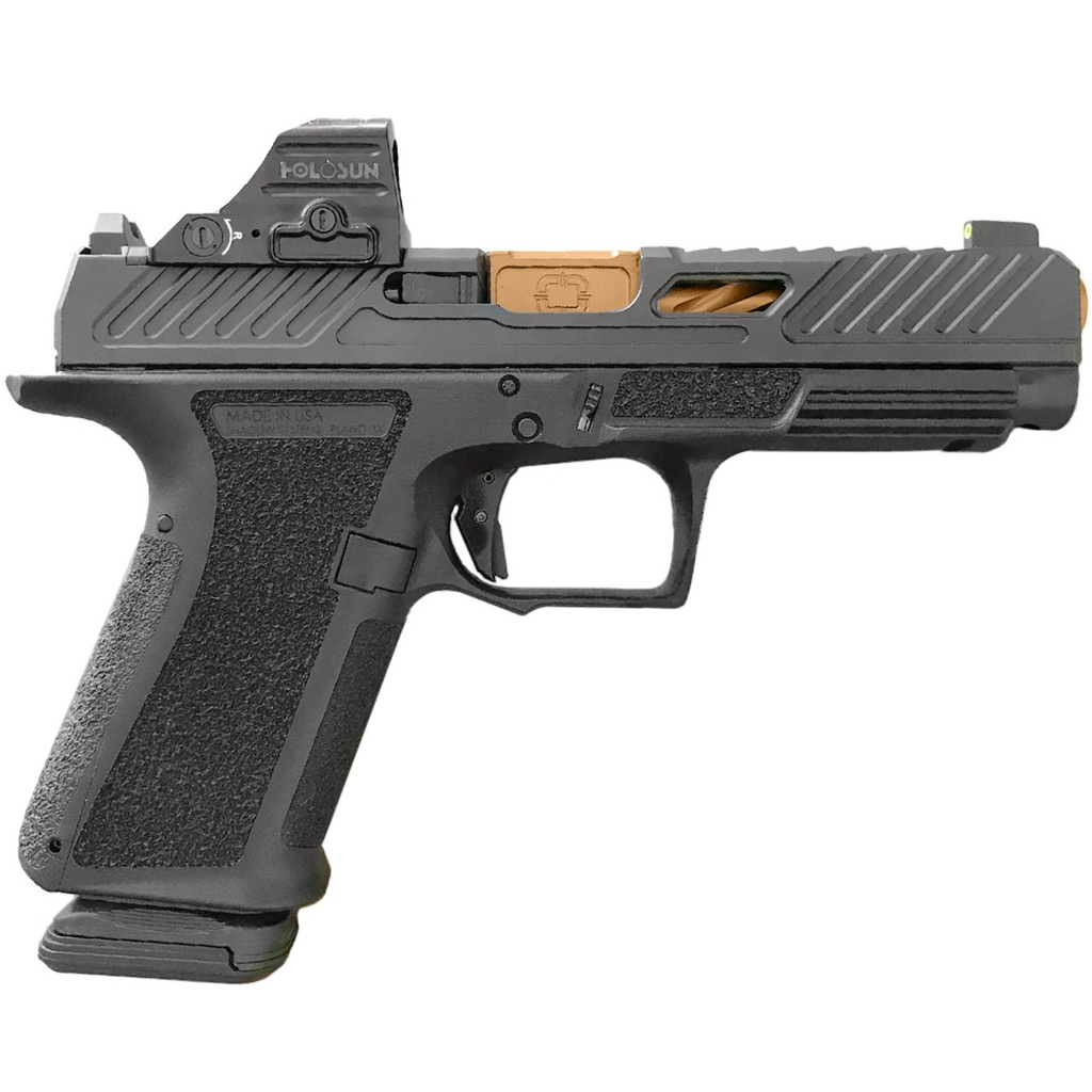 Shadow Systems MR920 Elite 9mm Compact 4in Holosun 507c 15rd Black