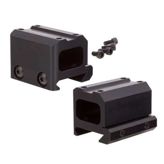 Trijicon MRO Co-Witness Low Mount Black