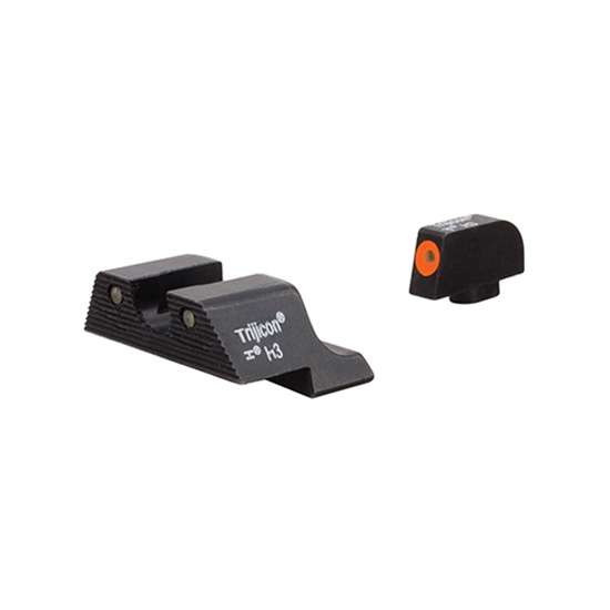 Trijicon 3-Dot HD XR Night Sight Set Orange Glock 10mm/.45