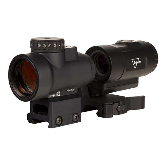 Trijicon MRO HD 2.0 3x Magnifier 1x25mm 2 MOA 68 MOA Red Dot FTS Co-Witness Black 