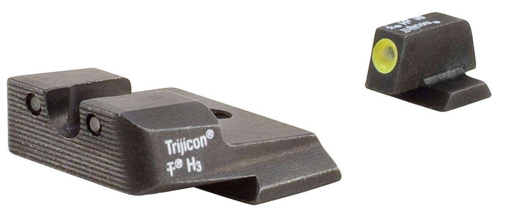 Trijicon HD Tritium Night Sights M&P/M&P 2.0/SD9/SD40 VE Yellow Outline