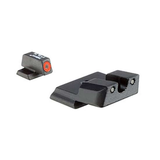 Trijicon HD Tritium Night Sight S&W M&P Shield Orange Outline