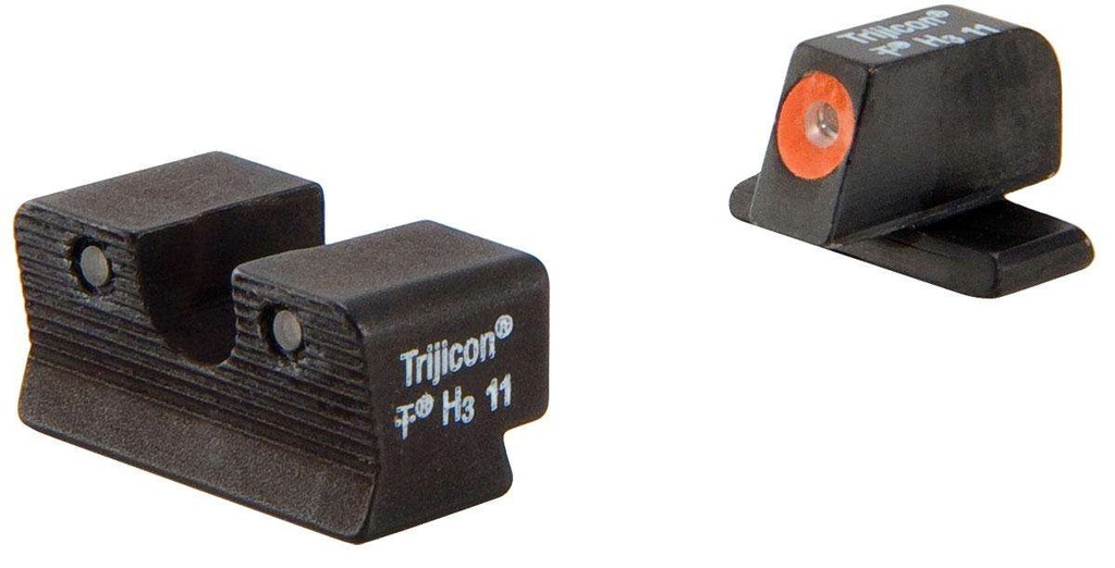 Trijicon HD Tritium Night Sight Springfield XDS Orange Outline