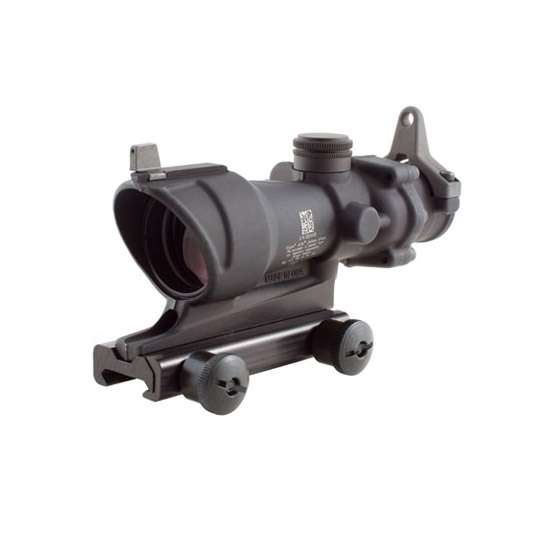 Trijicon ACOG Rifle Scope 4X32mm Yellow Reticle w/ Flattop Mount Black