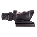 Trijicon ACOG 4x32mm Dual Illum Red Horseshoe 223 Ballistic Black 