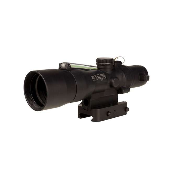 Trijicon ACOG 3X30mm Dual Illum Green Chevron .233 w/ Q-LOC Mount Black