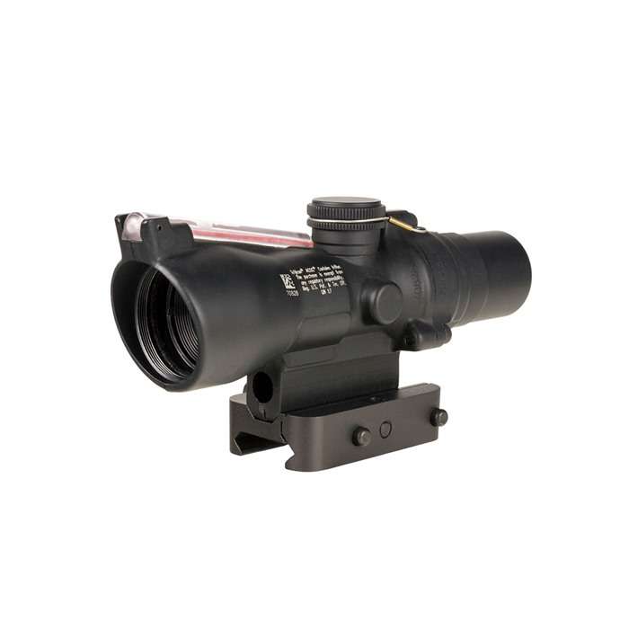 Trijicon ACOG 2X20mm Dual Illum RTR 9mm PCC Reticle w/ Q-LOC Mount Black