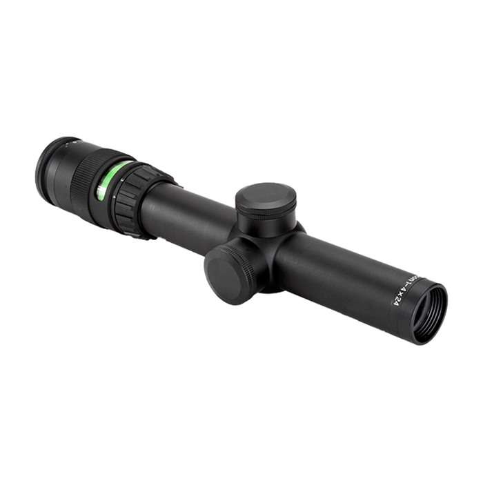 Trijicon AccuPoint 1-4x24mm 30mm Duplex Crosshair/Green Dot Black