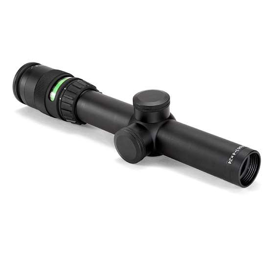 Trijicon AccuPoint 1-4x24mm 30mm Green Triangle Black