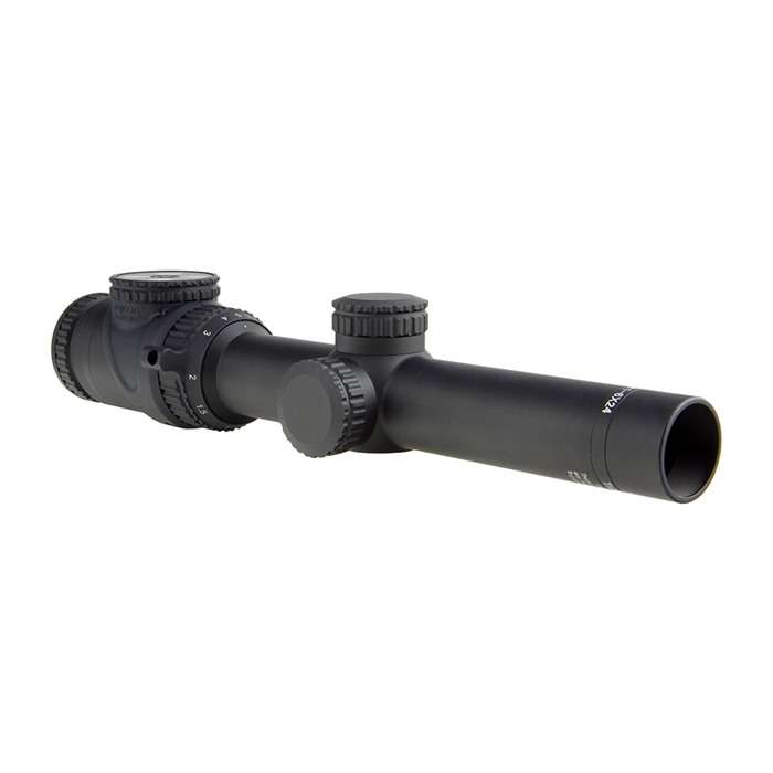 Trijicon AccuPoint 1-6x24mm Riflescope German #4 Crosshair Green Dot 30mm Black