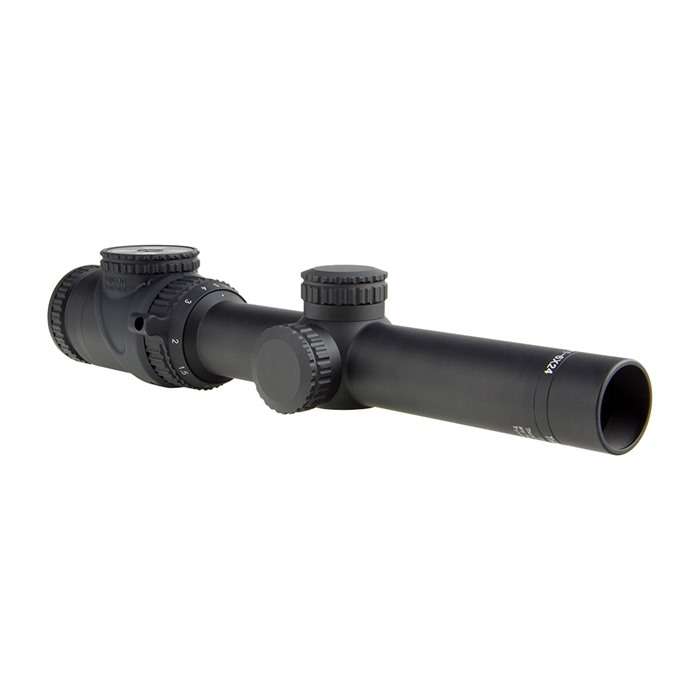 Trijicon AccuPoint 1-6x24 BAC Red Triangle Post Reticle 30mm Black