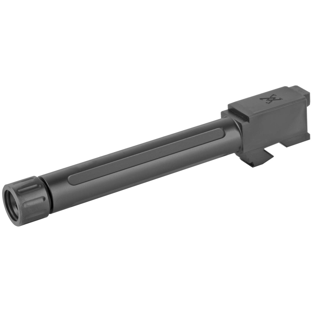 True Precision Glock 17 9MM 5" Threaded Barrel, Black DLC