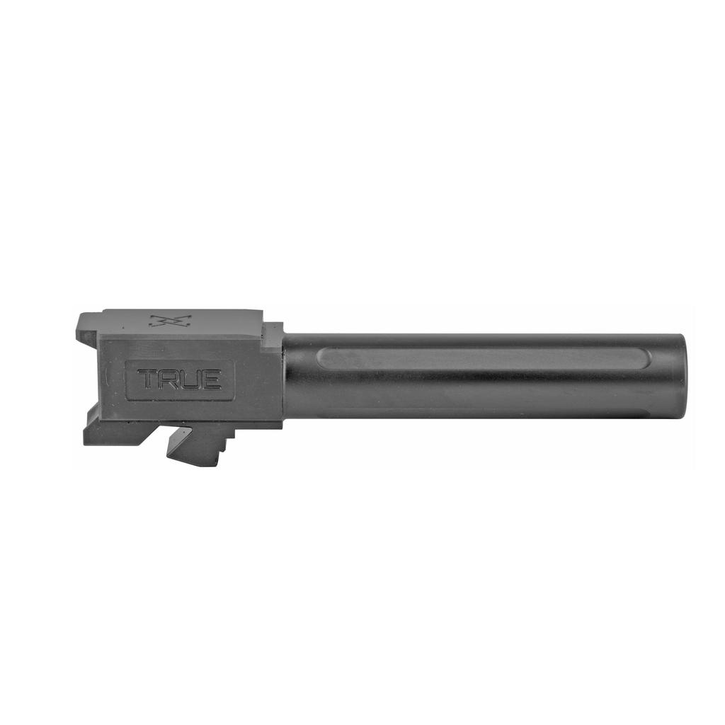 True Precision Glock 19 9MM 4.02" Non-Threaded Barrel, Black DLC