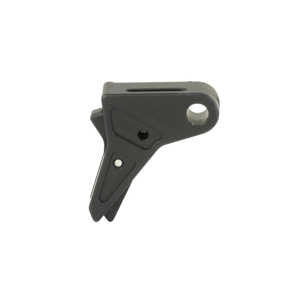 True Precision Axiom Glock Trigger Shoe with Safety (No Bar), Black/Black