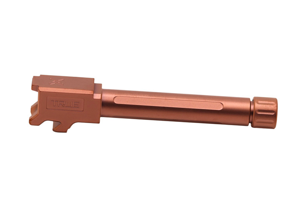 True Precision CZ P10-C Threaded Barrel 9mm Copper TiCN