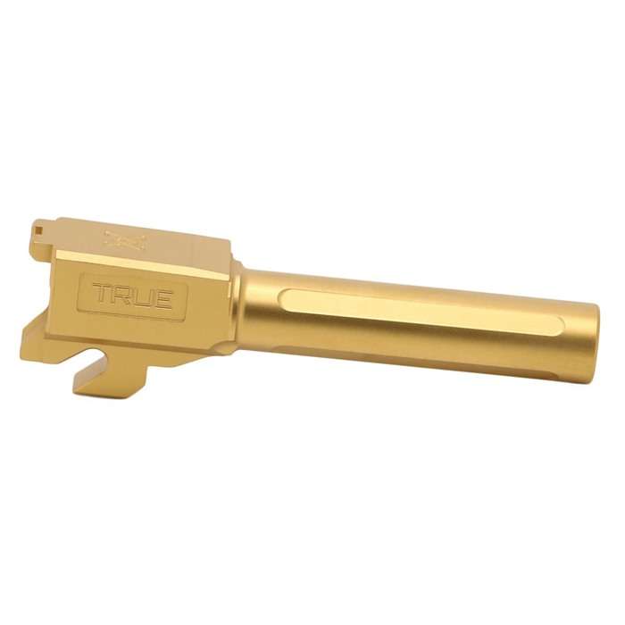 True Precision Sig Sauer P320 3.9" 9MM Non-Threaded Barrel, Gold TIN