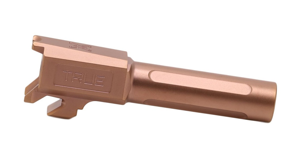 True Precision Springfield Armory Hellcat 9MM 3.1" Non-Threaded Barrel, Copper TiCN