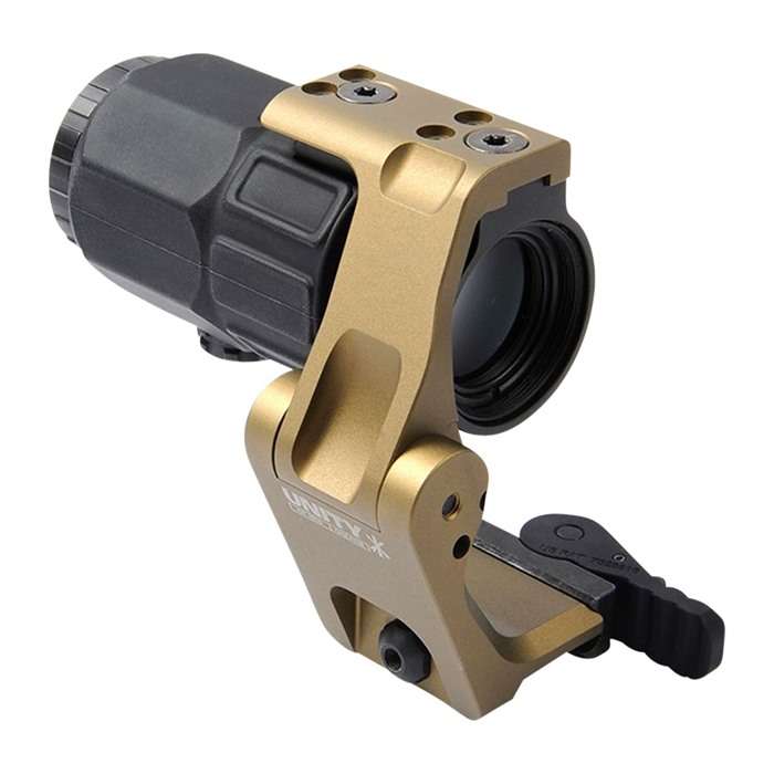 Unity Tactical FAST OMNI Magnifier Mount 2.26" Anodized FDE