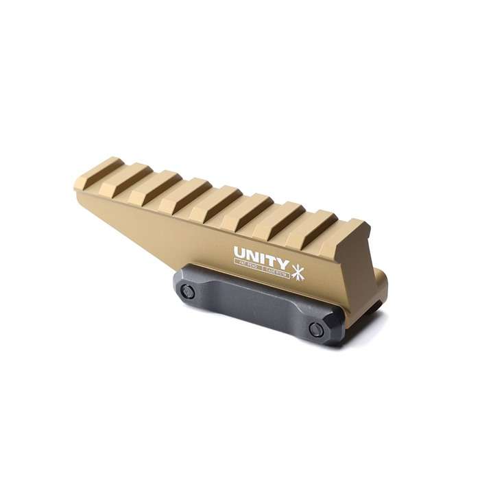 Unity Tactical FAST Red Dot Riser Anodized FDE