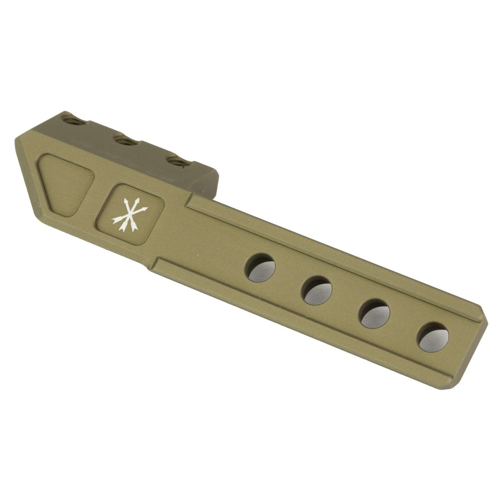 Unity Tactical FUSION Light Wing Mount Right Side Micro Hub Anodized FDE