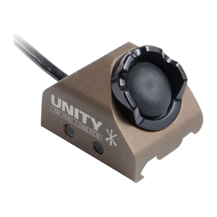 Unity Tactical Hot Button Picatinny MILSPEC Crane Laser Ports Anodized FDE