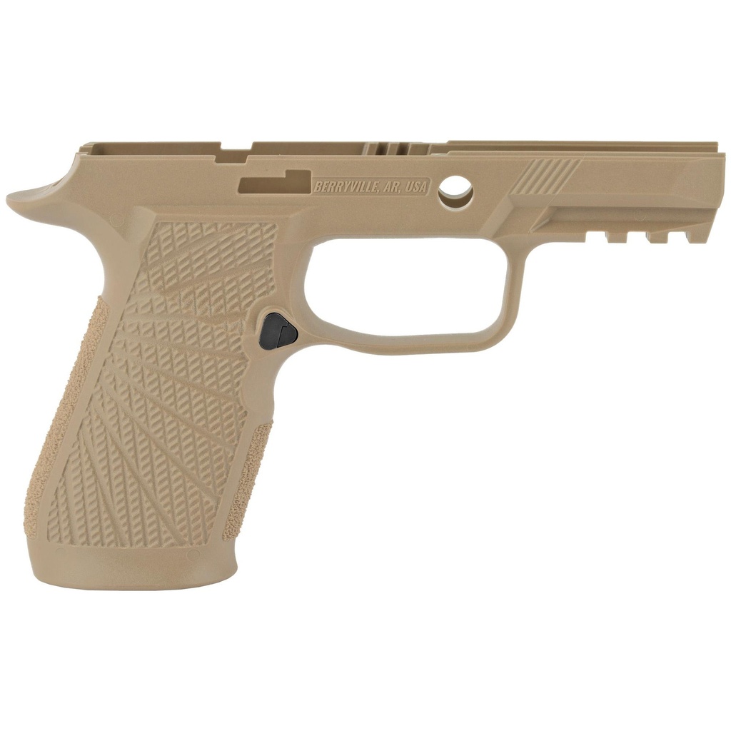 Wilson Combat Carry II Size Grip Module for Sig Sauer P320 - No Manual Safety - Tan