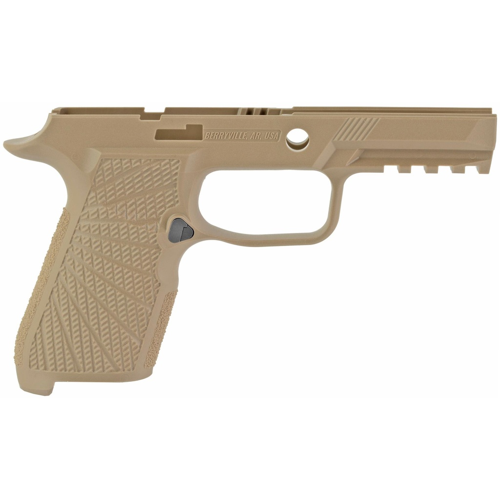 Wilson Combat Compact Size Grip Module for Sig Sauer P320 - No Manual Safety - Tan