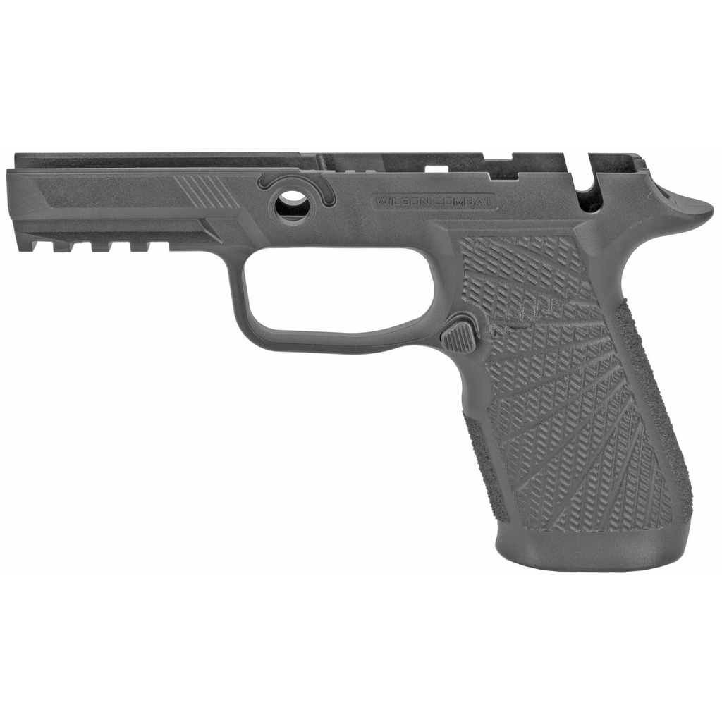 Wilson Combat Carry Size Grip Module for Sig Sauer P320 - With Manual Safety - Black