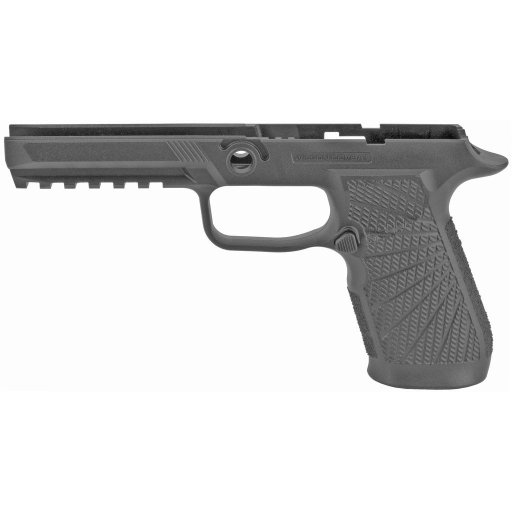 Wilson Combat Full Size Grip Module for Sig Sauer P320 - No Manual Safety - Black