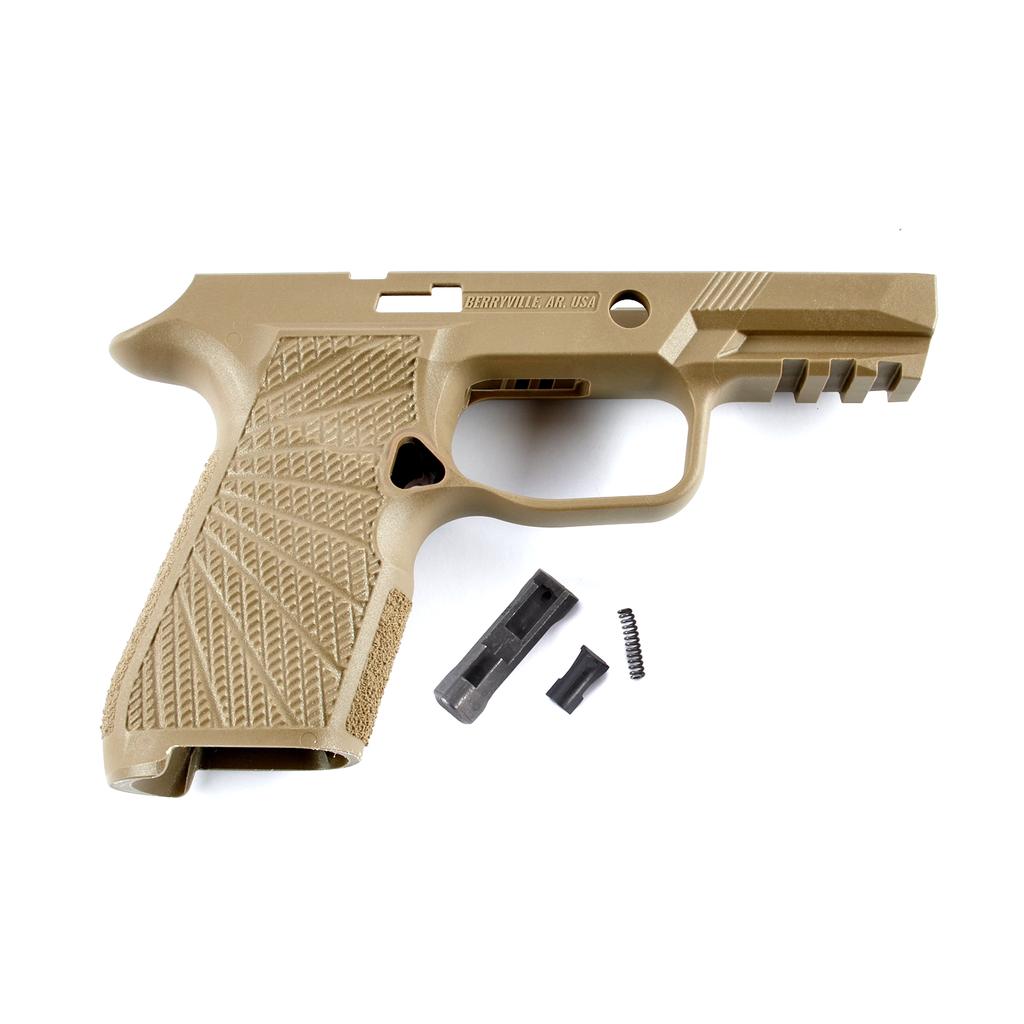 Wilson Combat Sig P320 X-Compact Size Grip Module No Manual Safety, Tan