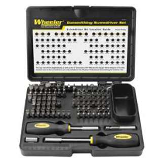 Wheeler 89-Piece Deluxe Gunsmithing Screwdriver Set