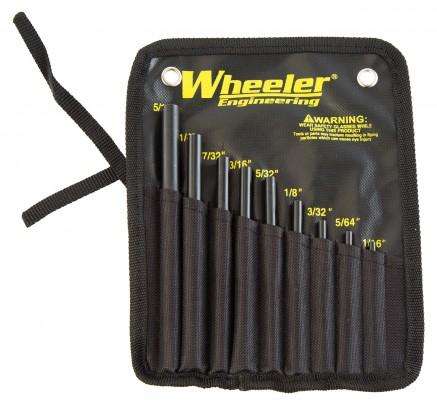 Wheeler Engineering Roll Pin Starter Set 9 Pieces w/ Nylon Pouch