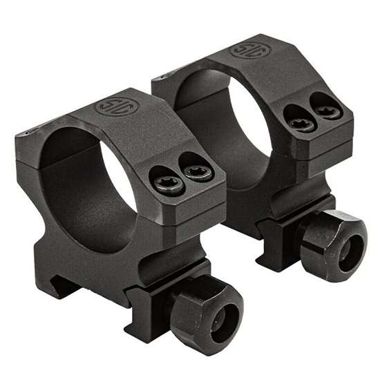 Sig Sauer Alpha1 Hunting Rings Weaver 35mm Aluminum Medium Black