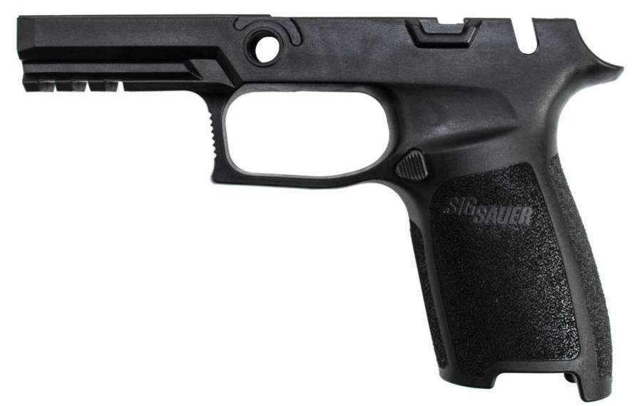 Sig Sauer P320 Carry Manual Safety Grip Module, Medium, Black