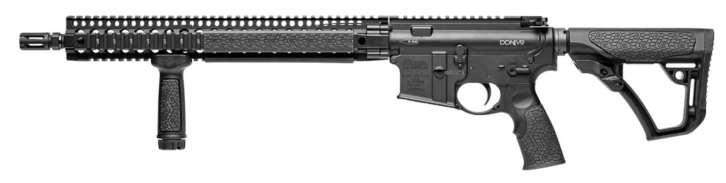 Daniel Defense DDM4 V9 5.56NATO 16" Barrel CO Compliant No Mag Black