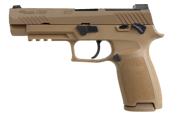 Sig Sauer P320 M17 9MM 4.7" MA Compliant 10 Rounds, Coyote