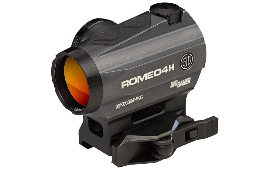 Sig Sauer Electro-Optics Romeo4H 1x 20mm 1 MOA Red Dot Black