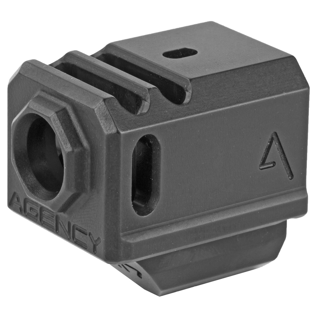 Agency Arms Glock Gen 4 417 Dual Port Compensator, Black