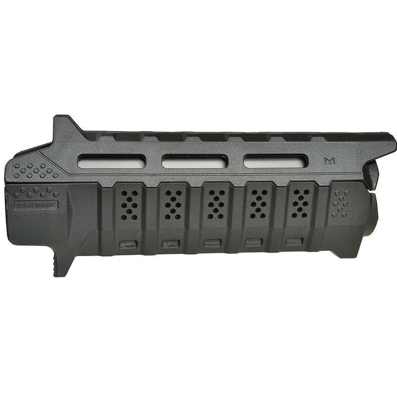 Strike Carbine Length Black Handguard with Black heat shield