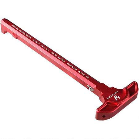 Strike Latchless Charging Handle for .223/5.56 in Red