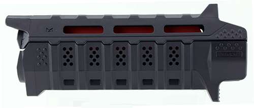 Strike Carbine Length Black Handguard with Red heat shield