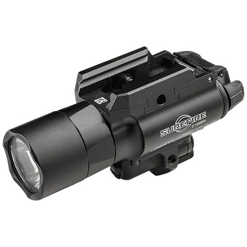 Surefire X400UH Laser/Light Combo White LED 1000 Lumens Red Laser Black